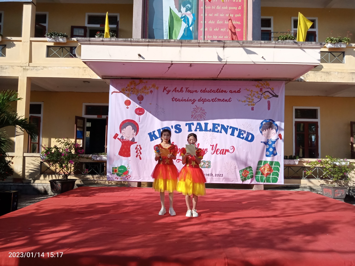 Trương Tiểu Học Kỳ Ninh tổ chức câu lạc bộ tiếng Anh với chủ đề “ KIDS TALENTED”