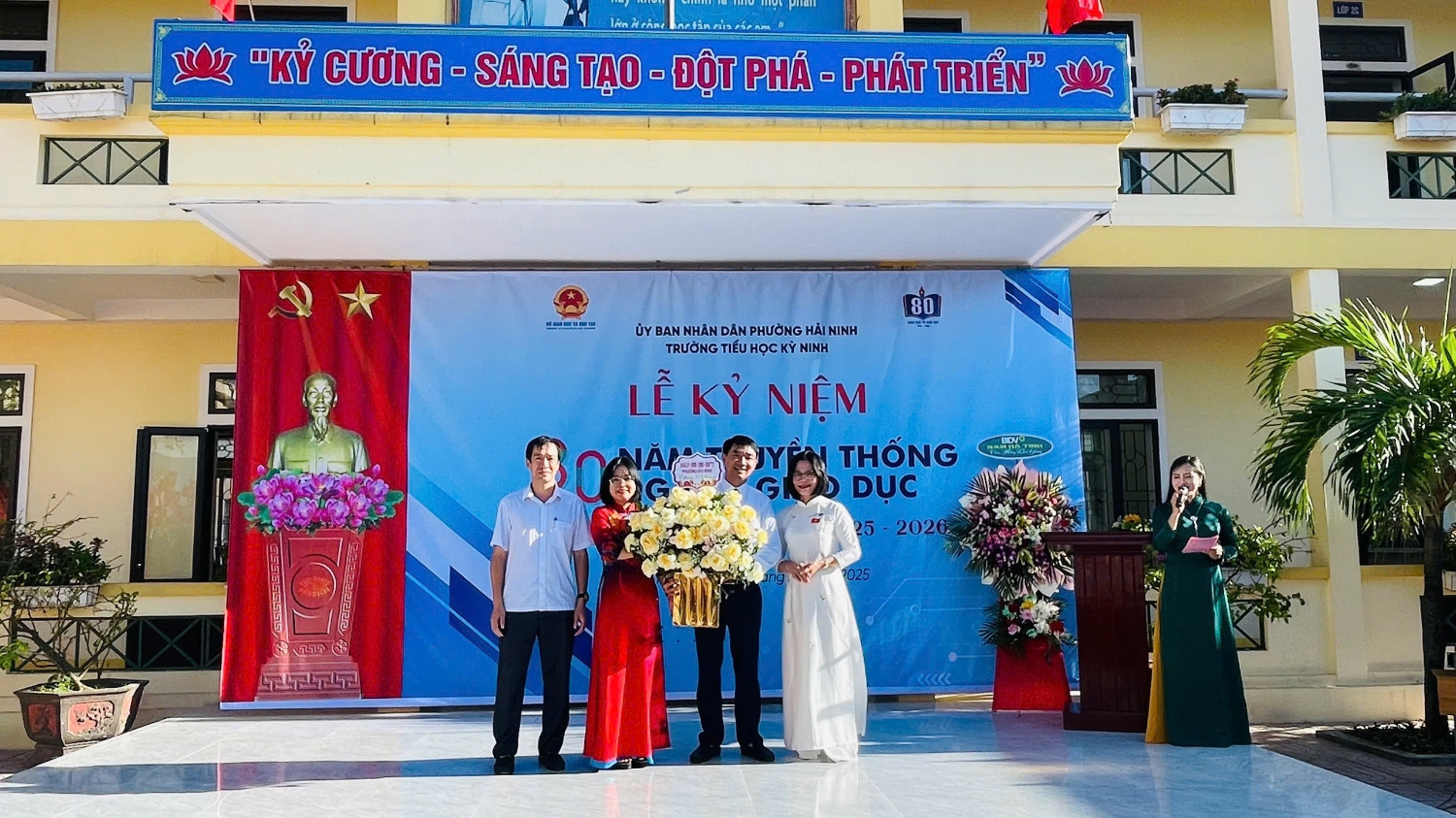 Trường Tiểu học Kỳ Ninh khai giảng năm học mới 2025 - 2026